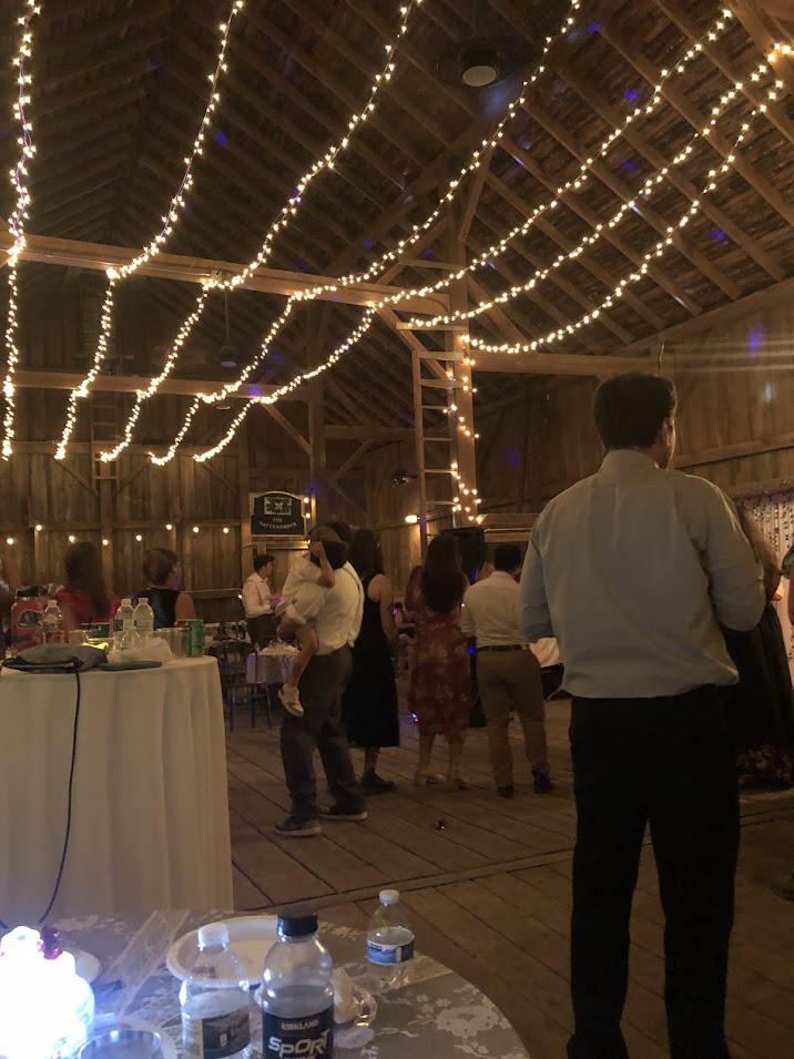 The wedding dance at the Barn 1893, Hampshire IL